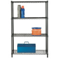 Schwarz einstellbare Stahl Garage Lagerung Decke Rack System (HD184872A4E)